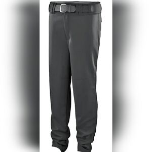 Augusta Series Open Bottom Baseball/Softball Pants Black Adult 2XL NWOT BK-3002